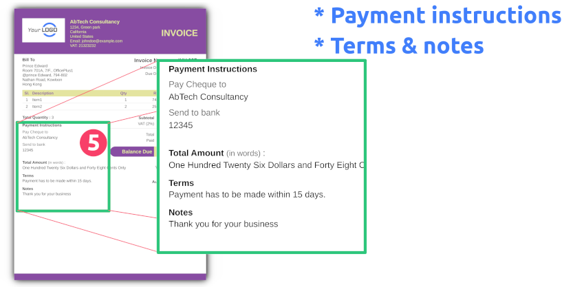 Invoice Temple