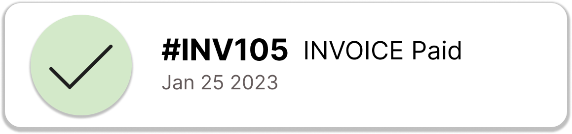 Paid Invoice Template 