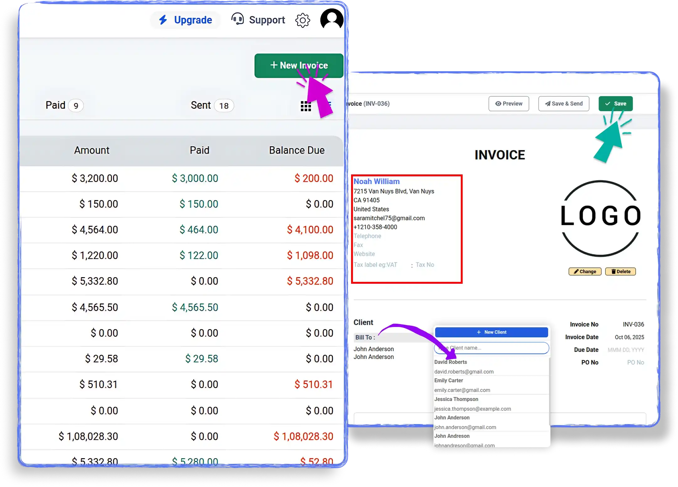 InvoiceTemple