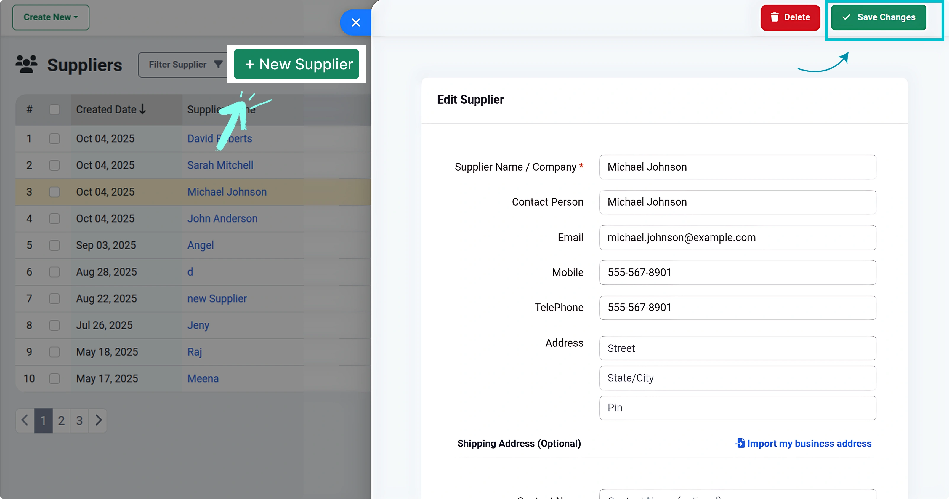 supplier management software