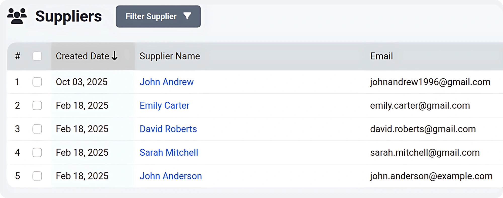 supplier management software